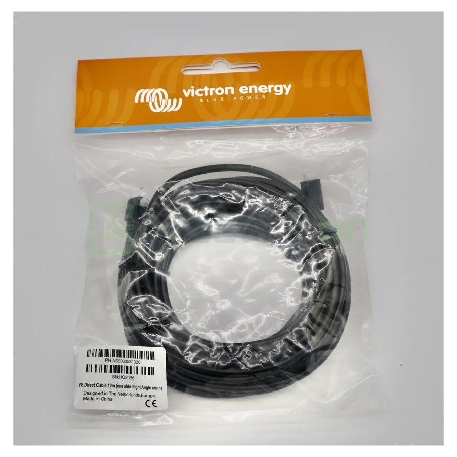 Cablu interfață VE.Direct 3m (cu o mufă în unghi drept) - Victron Energy ASS030531320