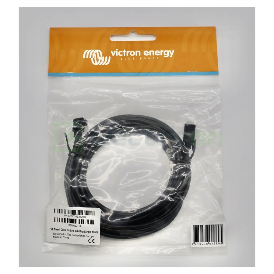 Cablu interfață VE.Direct 5m (cu o mufă în unghi drept) - Victron Energy ASS030531250