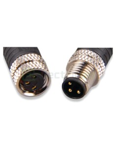 Cablu cu conector circular M8 - 3 poli, 5 metri, 2 bucăți - Victron Energy ASS030560500 2