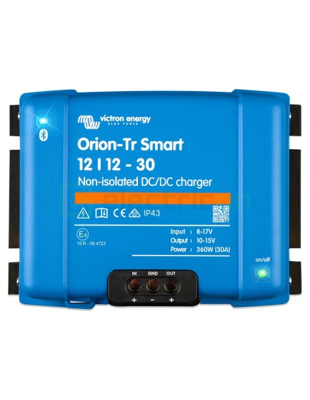 Încărcător neizolat DC/DC - 12/12-30A (360W) Orion-Tr Smart - Victron Energy ORI121236140