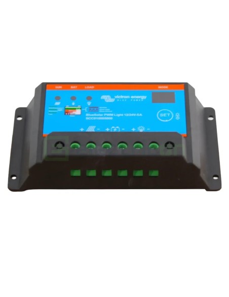 Încărcător solar PWM-Light - BlueSolar 12/24V-5A - Victron Energy SCC010005000