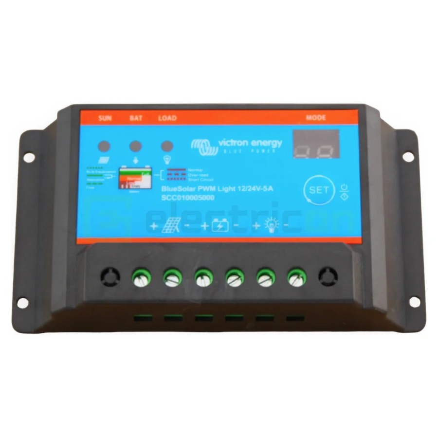 Încărcător solar PWM-Light - BlueSolar 12/24V-5A - Victron Energy SCC010005000