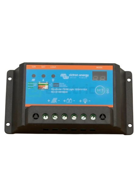 Încărcător solar PWM-Light - BlueSolar 12/24V-10A - Victron Energy SCC010010000