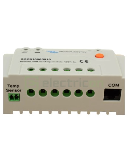 Încărcător solar PWM-Pro - BlueSolar 12/24V-5A - Victron Energy SCC010005010