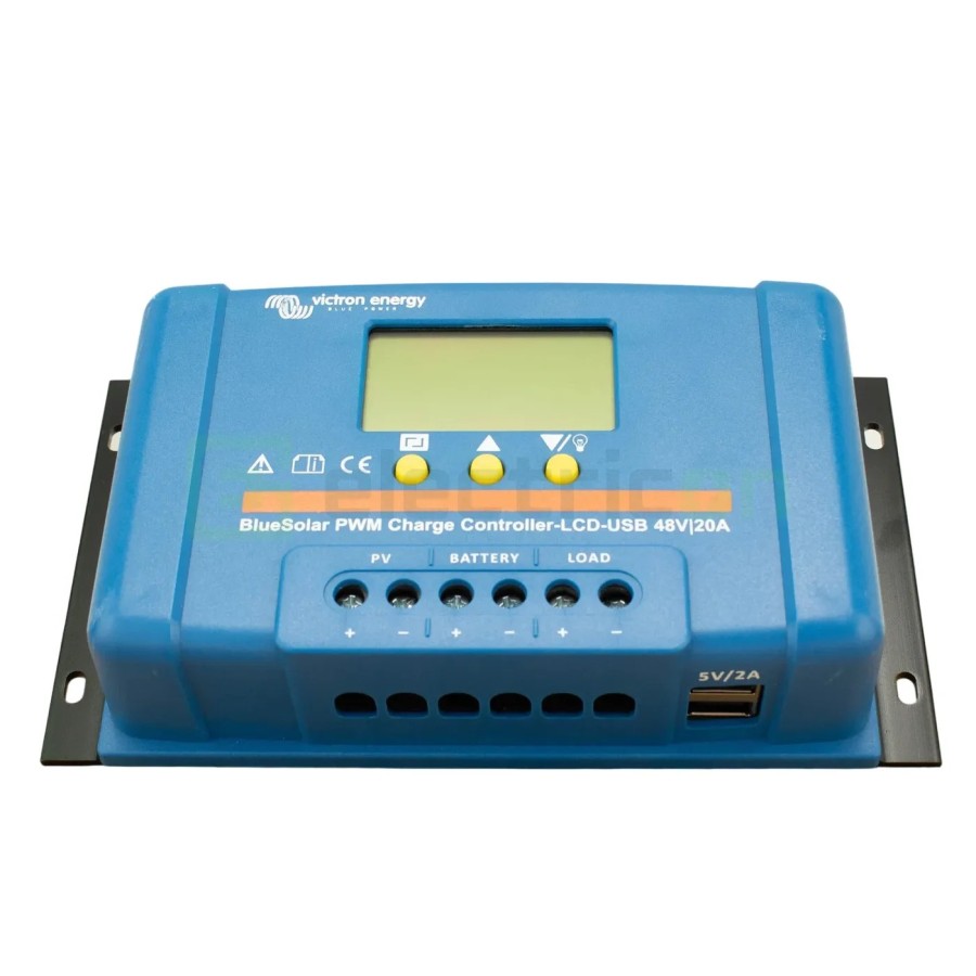Încărcător solar PWM - LCD&USB 48V-20A - Victron Energy SCC040020050