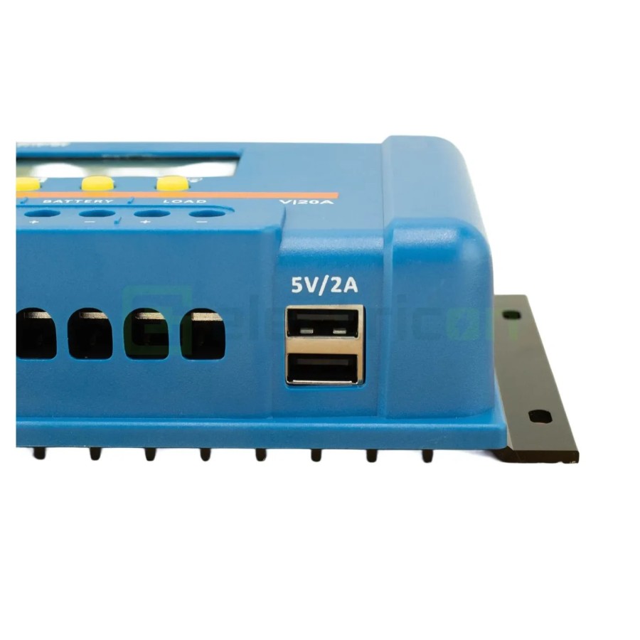 Încărcător solar PWM - LCD&USB 48V-20A - Victron Energy SCC040020050