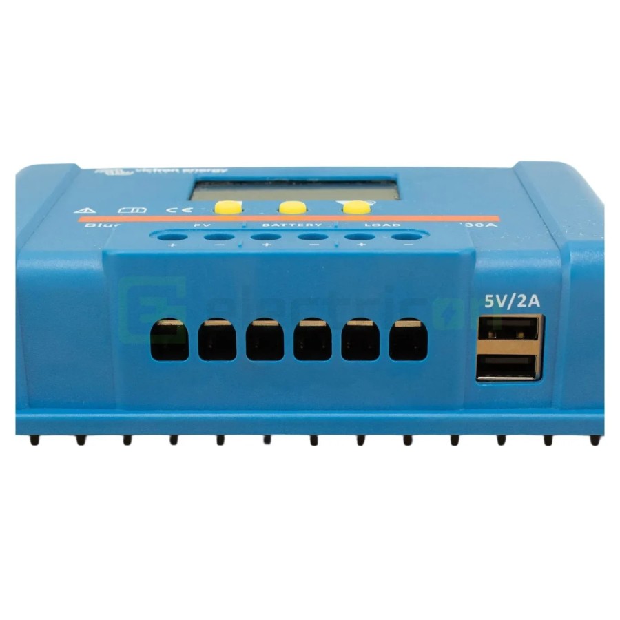 Încărcător solar PWM - LCD&USB 48V-30A - Victron Energy SCC040030050