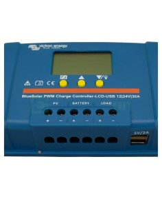 Încărcător solar PWM - LCD&USB 12/24V-30A - Victron Energy SCC010030050 2