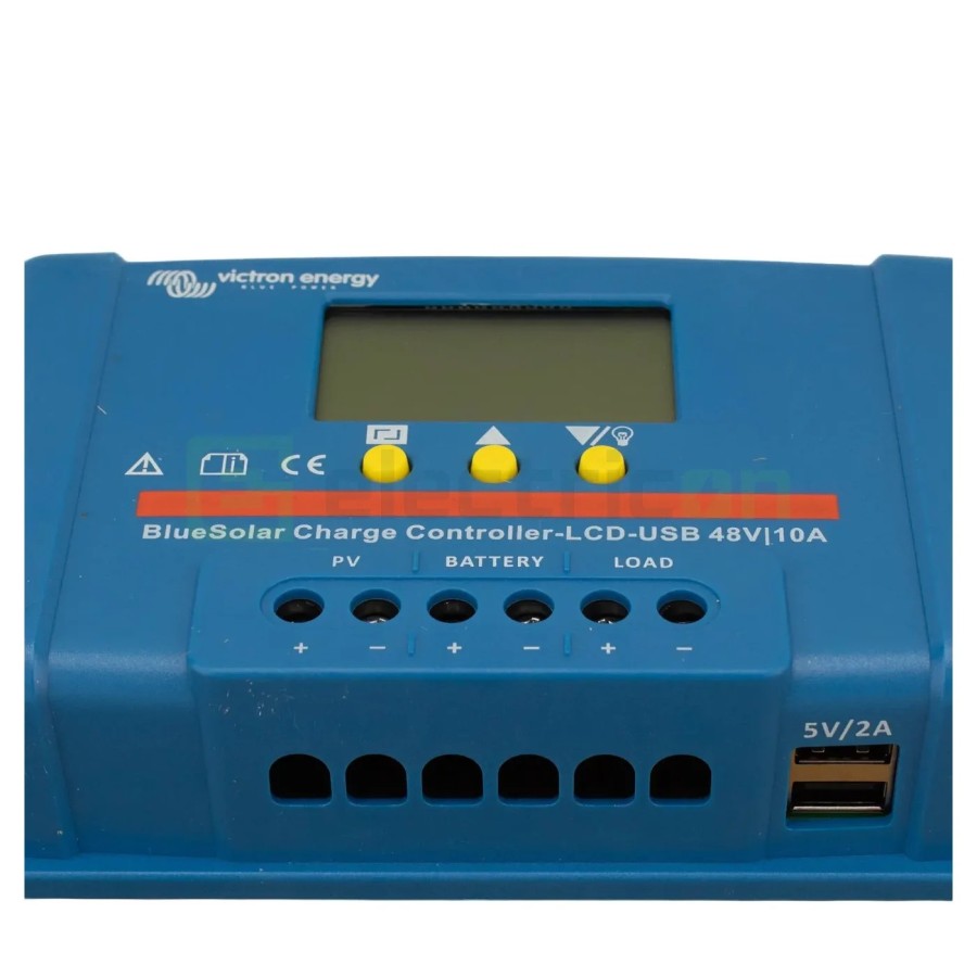 Încărcător solar PWM - LCD&USB 48V-10A - Victron Energy SCC040010050