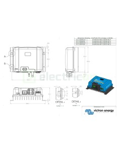 Încărcător solar MPPT - SmartSolar 250/60 MC4-VE.Can -Victron Energy SCC125060321 2