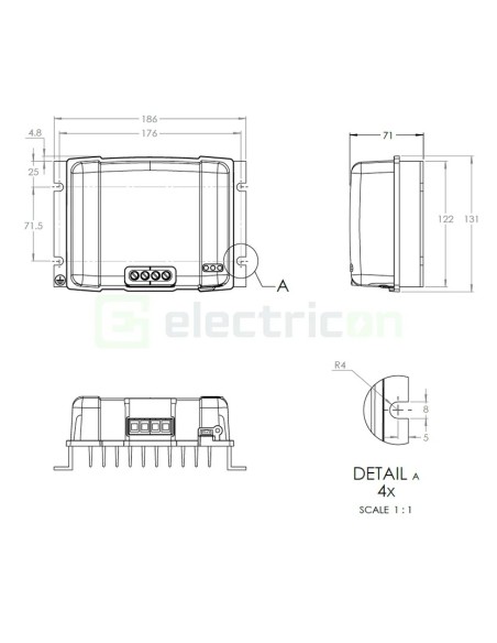 Încărcător solar MPPT - SmartSolar 100/30 -Victron Energy SCC110030210