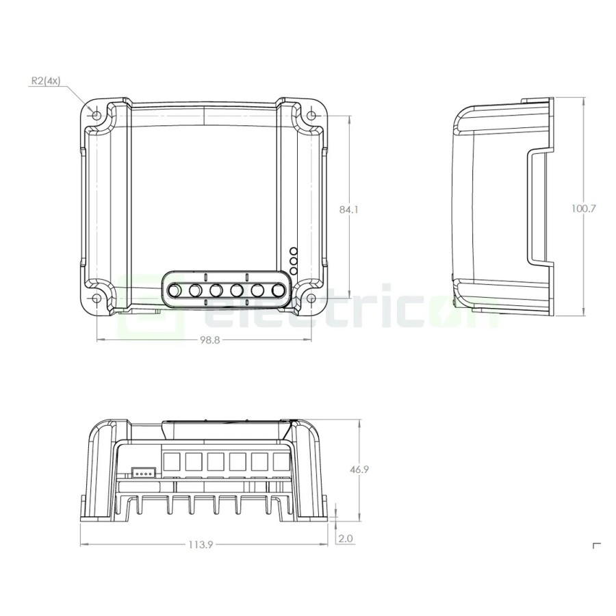 Încărcător solar MPPT - SmartSolar 100/15 -Victron Energy SCC110015060R