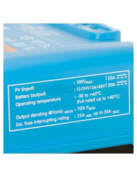 Încărcător solar MPPT - BlueSolar 100/20 -Victron Energy SCC110020170R