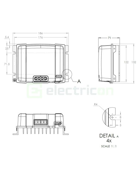 Încărcător solar MPPT - BlueSolar 150/45 Tr -Victron Energy SCC115045222