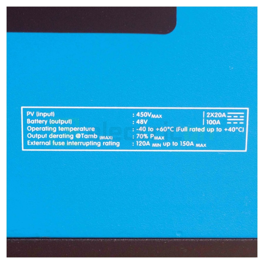 Încărcător solar MPPT - RS 450/100 MC4 - Victron Energy SCC145110510