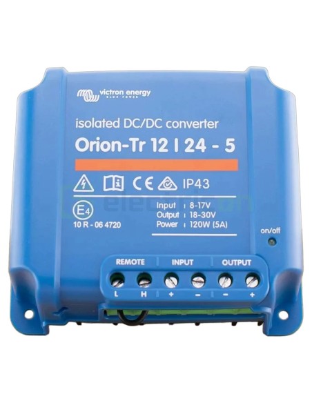 Convertor DC-DC izolat - 12/24-5 (120W) Orion-Tr - Victron Energy ORI122410110