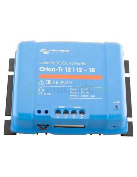 Convertor DC-DC izolat - 12/12-18 (220W) Orion-Tr - Victron Energy ORI121222110