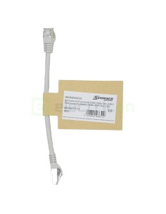 Cablu patch - cablu retea - internet tip Cat 6A ecranat LS0H gri 0.2m - Schrack H6GMG00K2G