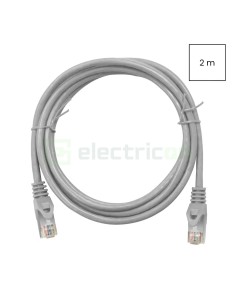 Cablu patch - cablu retea - internet tip Cat 6A ecranat LS0H gri 2m - Schrack H6GMG02K0G