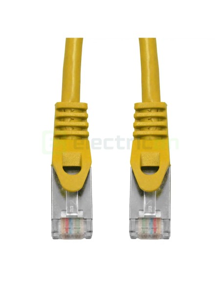 Cablu patch - cablu retea - internet tip Cat 6A ecranat LS0H galben 10m - Schrack H6GMY10K0Y