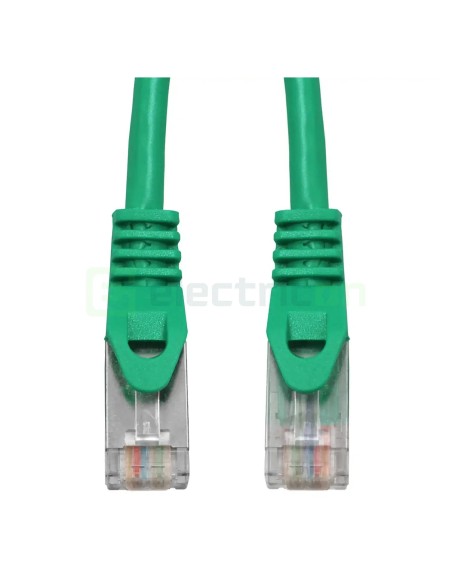 Cablu patch - cablu retea - internet tip Cat 6A ecranat LS0H verde 2m - Schrack H6GMU02K0U