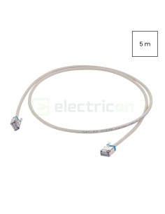 Cablu patch - cablu retea - internet tip Cat 6A SLIM U/FTP LSOH 5m - Schrack H6GYG05K0B