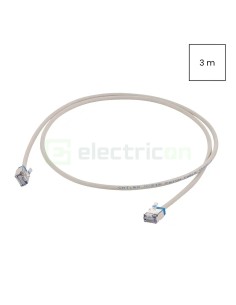 Cablu patch - cablu retea - internet tip Cat 6A SLIM U/FTP LSOH 3m - Schrack H6GYG03K0B