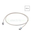 Cablu patch - cablu retea - internet tip Cat 6A SLIM U/FTP LSOH 0.5m - Schrack H6GYG00K5B