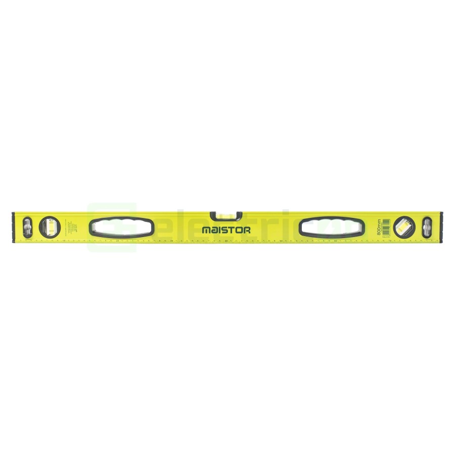 Nivelă magnetică cu 3 bule și mâner - 800 mm - Maistor 119MSTNM3800