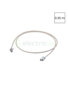 Cablu patch - cablu retea - internet tip Cat 6A SLIM U/FTP LSOH 0.35m - Schrack H6GYG00K3B
