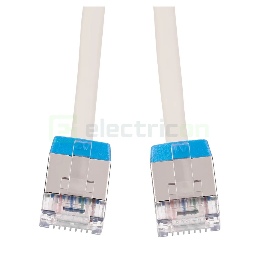 Cablu patch - cablu retea - internet tip Cat 6A SLIM U/FTP LSOH 1m - Schrack H6GYG01K0B