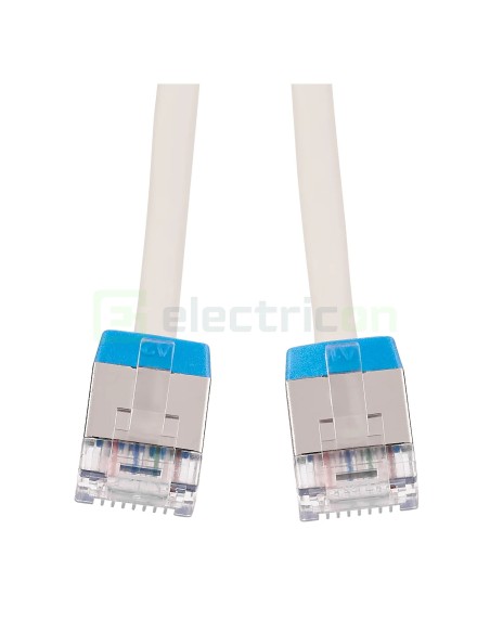 Cablu patch - cablu retea - internet tip Cat 6A SLIM U/FTP LSOH 1m - Schrack H6GYG01K0B