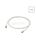 Cablu patch - cablu retea - internet tip Cat 6A SLIM U/FTP LSOH 1m - Schrack H6GYG01K0B