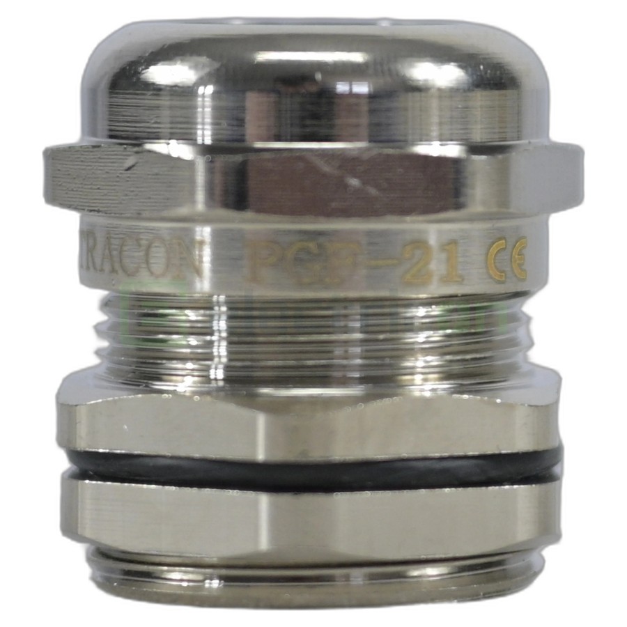 Presetupă Metalică PG21 10-18mm IP66 Tracon Electric PGF-21
