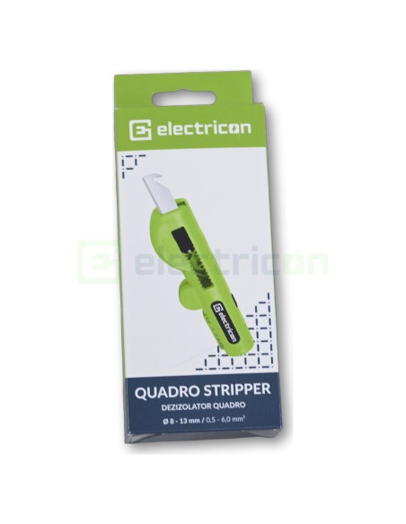 Dezizolator Quadro Multifuncțional – pentru Cabluri Ø8–13mm² și Conductori Ø0,5–6mm² - Electricon TMDI10062006
