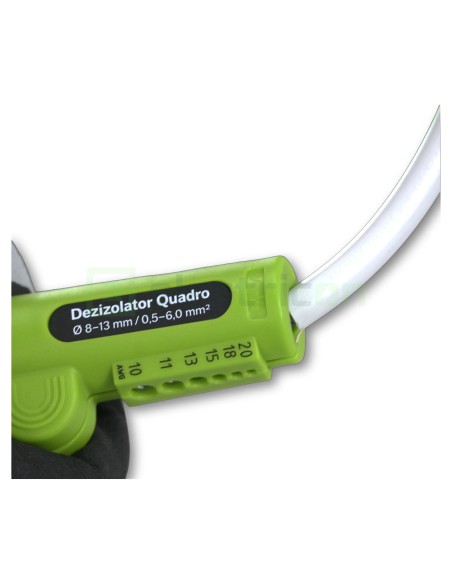 Dezizolator Quadro Multifuncțional – pentru Cabluri Ø8–13mm² și Conductori Ø0,5–6mm² - Electricon TMDI10062006