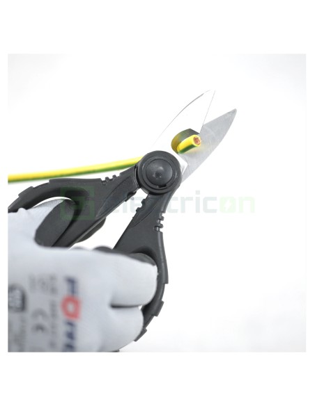 Foarfecă cu Teacă pentru Electricieni – Tăiere, Dezizolare și Sertizare Ferule 0,5–6mm² - Electricon XL TMD10100025