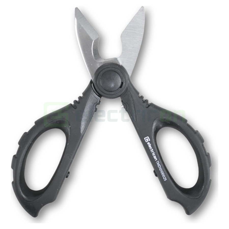 Foarfecă cu Teacă pentru Electricieni – Tăiere, Dezizolare și Sertizare Ferule 0,5–6mm² - Electricon XL TMD10100025