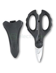 Foarfecă cu teaca pentru electricieni - sertizare ferule de la 0,5 - 6mm² - Electricon XL