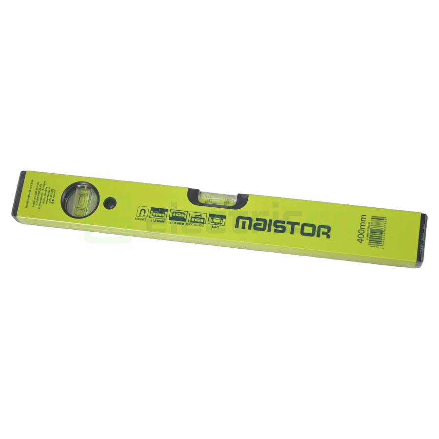 Nivelă cu 2 bule - magnetică  - 400 mm - Maistor 119MSTNM2400