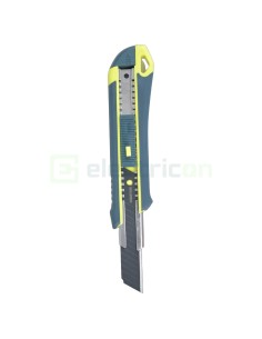 Cutter universal cu lamă SK2CR 18 mm negru cu rezervă de 2 lame inclusă  - Maistor 119MSTCSK2CR 2