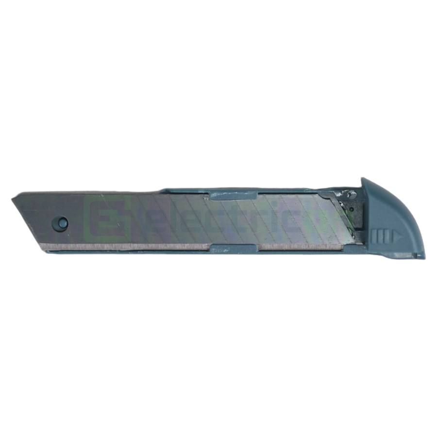 Cutter universal cu lamă SK2CR 18 mm negru cu rezervă de 2 lame inclusă  - Maistor 119MSTCSK2CR