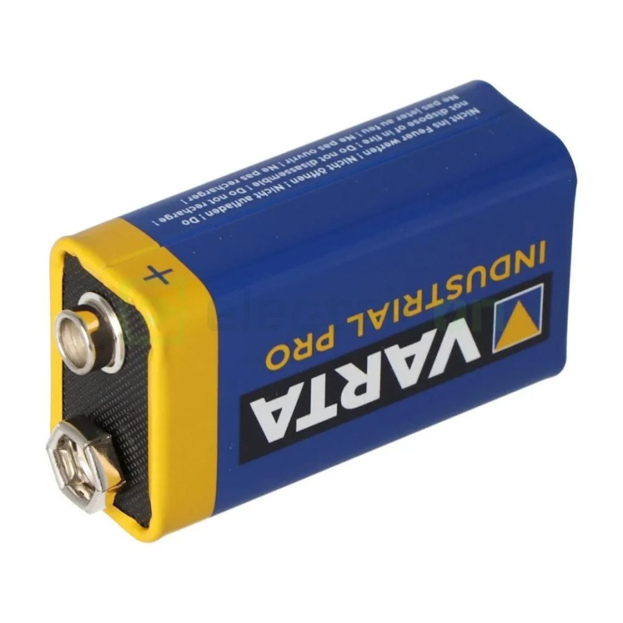 Baterie alcalină - 9V 6LR61 - Varta Industrial Pro