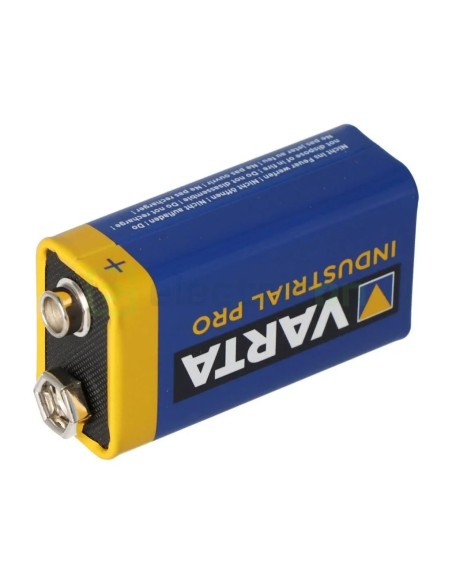 Baterie alcalină - 9V 6LR61 - Varta Industrial Pro
