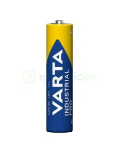 Baterie alcalina - 1.5V R3 AAA - Varta Industrial Pro