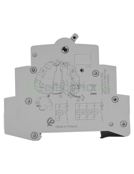 Bobina supratensiune Hager MZ212 230V