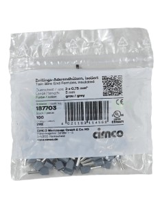 Ferule pini dubli, 2x0.75/8, Cimco, 187703