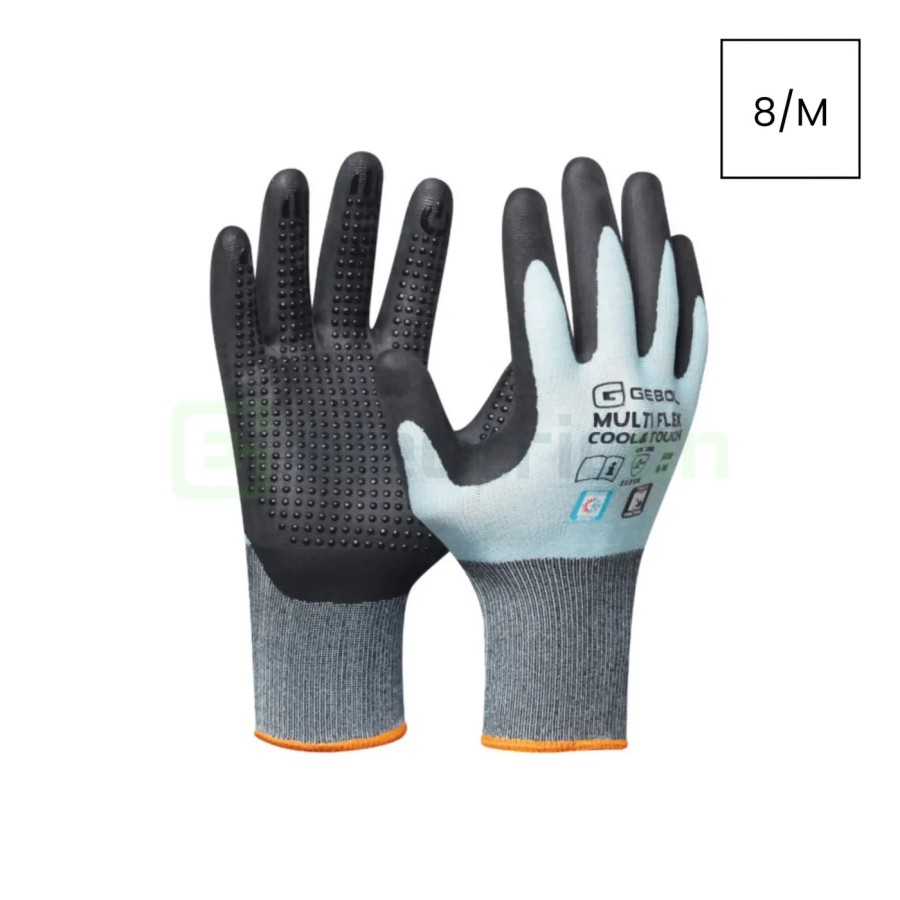 Mănuși de lucru -  răcoroase tricot+nylon 8/M - Gebol 709376_T