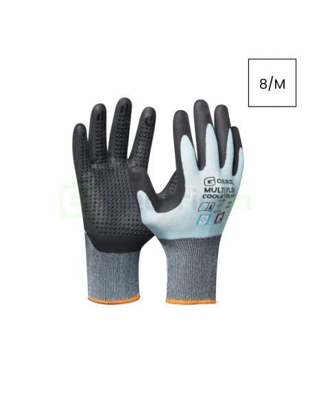 Mănuși de lucru -  răcoroase tricot+nylon 8/M - Gebol 709376_T