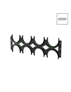 Distanțier montaj copex - Ø200 mm - pentru instalații îngropate, 8 poziții (4x2) - Kouvidis 6121200